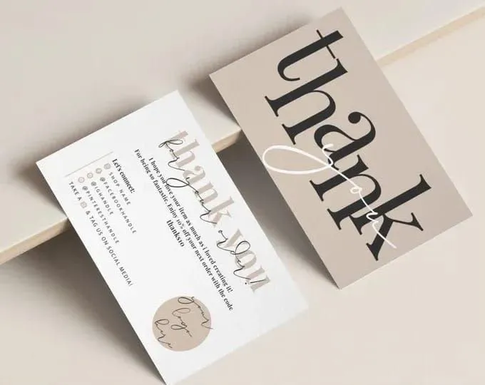 Thank You Cards